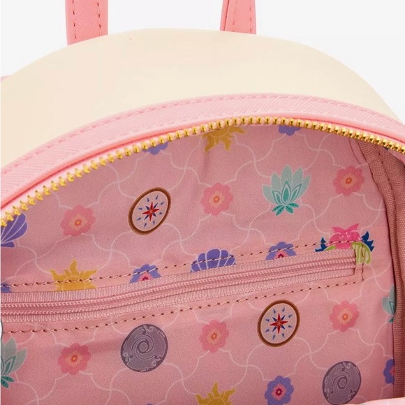 Loungefly Pink and Cream Disney Princess Backpack - Picture 3 of 4